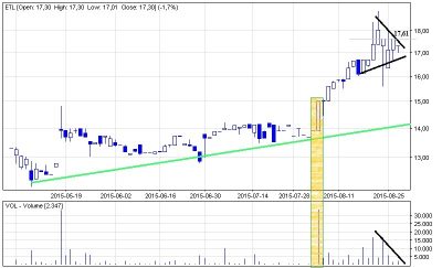 Analiza techniczna Eurotel